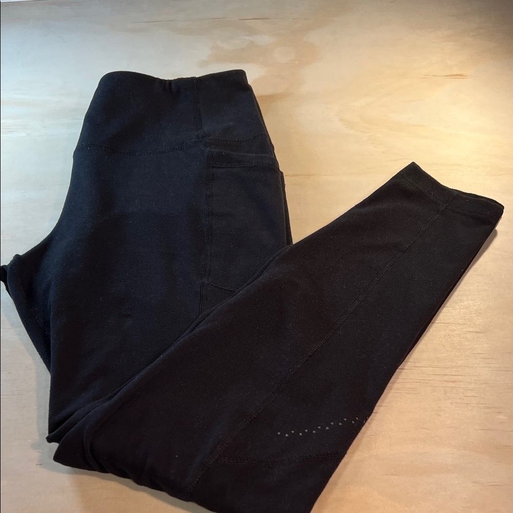 Mondetta Performance Black Leggings Sz M